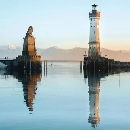 Seenaah Auf Der Insel Lindau 아파트 Äschach
